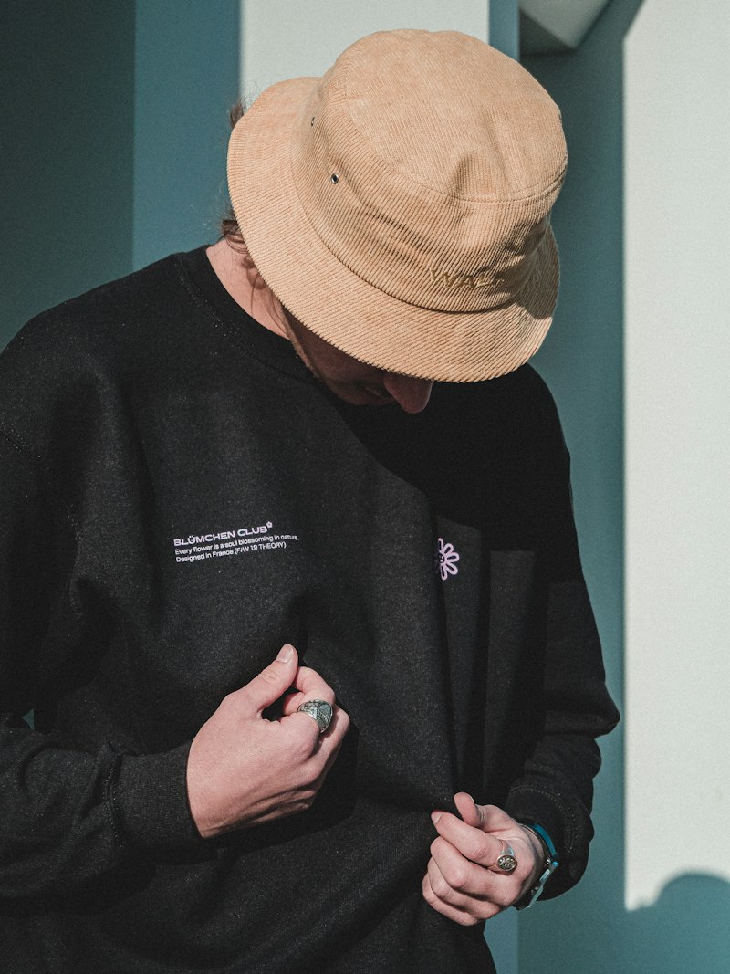 Huddiez black heavy hoodie